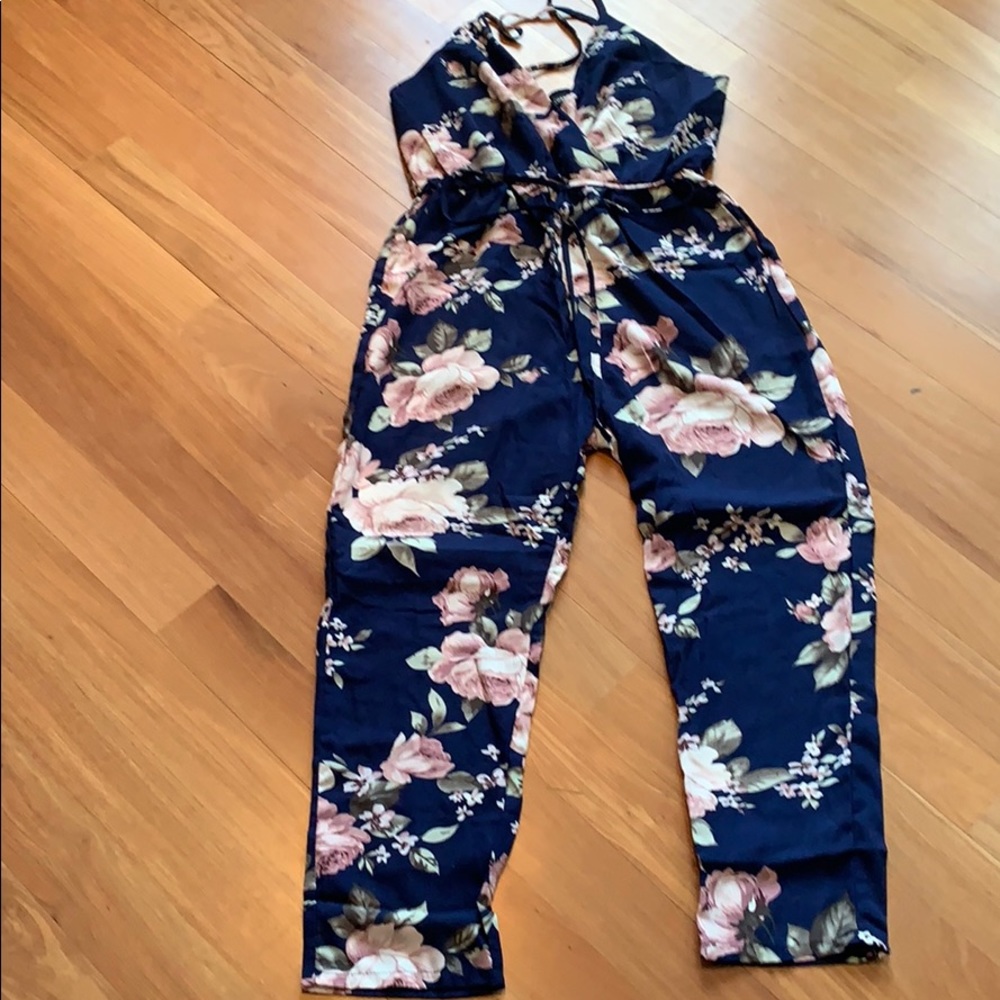 Xuan Ying Flower Romper NWOT